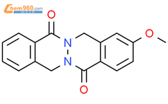 Phthalazino[2,3-b]phthalazine-5,12(7H,14H)-dione, 2-methoxy-结构式图片|37149-81-8结构式图片