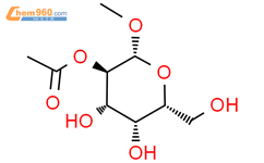 甲基2-O-乙酰基-β-D-吡喃半乳糖苷结构式图片|37180-55-5结构式图片