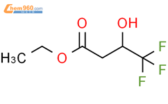 3-羟基-4,4,4-三氟丁酸乙酯结构式图片|372-30-5结构式图片