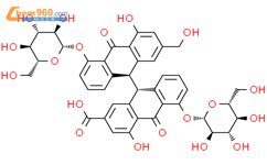 番泻苷 D结构式图片|37271-17-3结构式图片