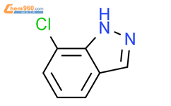 7-氯吲唑结构式图片|37435-12-4结构式图片