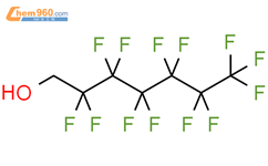 全氟-1-庚醇结构式图片|375-82-6结构式图片