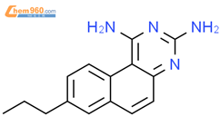 Benzo[f]quinazoline-1,3-diamine, 8-propyl-结构式图片|37521-51-0结构式图片