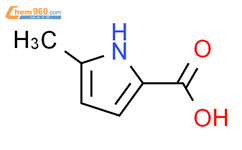5-甲基吡咯-2-羧酸结构式图片|3757-53-7结构式图片