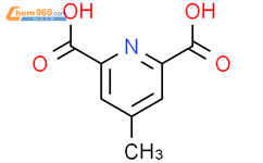 2,6-Pyridinedicarboxylicacid, 4-methyl-结构式图片|37645-36-6结构式图片