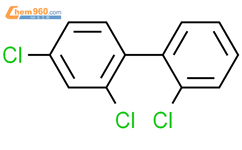异辛烷中PCB15溶液 2,2,4-三氯联苯结构式图片|37680-66-3结构式图片