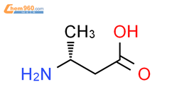 (R)-3-氨基丁酸结构式图片|3775-73-3结构式图片