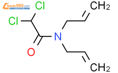 二氯丙烯胺结构式图片|37764-25-3结构式图片