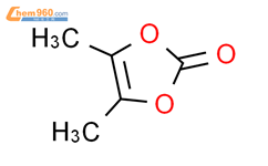 4,5-二甲基-1,3-二氧杂环戊烯-2-酮结构式图片|37830-90-3结构式图片