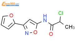 Chloro N Furan Yl Oxazol Yl Propanamide