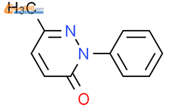 6-Methyl-2-phenylpyridazin-3(2H)-one结构式图片|38154-50-6结构式图片