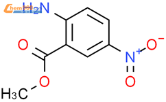 2-氨基-5-硝基苯甲酸甲酯结构式图片|3816-62-4结构式图片