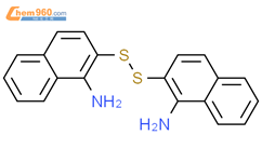 2,2-联硫基二(1-萘胺)结构式图片|38262-57-6结构式图片