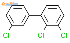 2,3,3’-三氯联苯结构式图片|38444-84-7结构式图片