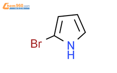 2-溴吡咯结构式图片|38480-28-3结构式图片