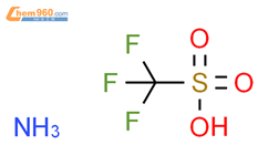 三氟甲烷磺酸铵结构式图片|38542-94-8结构式图片