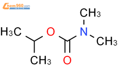 二甲氨基甲酸异丙酯结构式图片|38580-89-1结构式图片