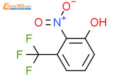 2-硝基-3-三氟甲基苯酚结构式图片|386-72-1结构式图片