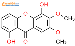 1,5-二羟基-6,7-二甲氧基黄酮结构式图片|38710-31-5结构式图片