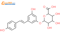 反式-白藜芦醇 3-O-beta-D-葡糖苷酸