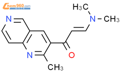 (2E)-3-(二甲基氨基)-1-(2-甲基-1,6-萘啶-3-基)-2-丙烯-1-酮