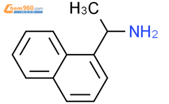 (R)-( )-1-(1-萘基)乙胺结构式图片|3886-70-2结构式图片