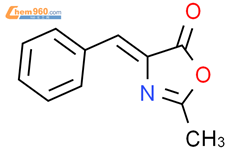 2-甲基-(4z)-苯亚甲基-5(4H)-口恶唑酮结构式图片|38879-46-8结构式图片