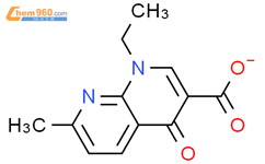 萘啶酸结构式图片|389-08-2结构式图片