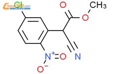 methyl 2-(5-chloro-2-nitrophenyl)-2-cyanoacetate