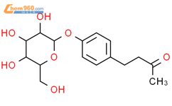 覆盆子酮葡萄糖甙结构式图片|38963-94-9结构式图片