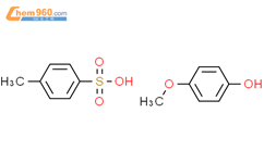 Phenol, 4-methoxy-, 4-methylbenzenesulfonate结构式图片|3899-91-0结构式图片