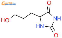 2,4-Imidazolidinedione, 5-(3-hydroxypropyl)-, (5R)-结构式图片|391870-40-9结构式图片