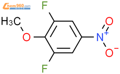 2,6-二氟-4-硝基苯甲醚结构式图片|392-25-6结构式图片