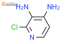 2-氯-3,4-二氨基吡啶结构式图片|39217-08-8结构式图片