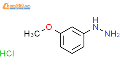 3-甲氧基苯肼盐酸盐结构式图片|39232-91-2结构式图片
