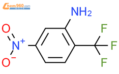 5-硝基-2-(三氟甲基)苯胺结构式图片|393-49-7结构式图片
