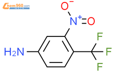 3-硝基-4-三氟甲基苯甲酰胺结构式图片|393-80-6结构式图片