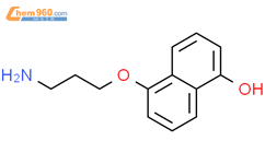 1-Naphthalenol, 5-(3-aminopropoxy)-结构式图片|393828-97-2结构式图片