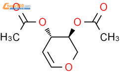 3,4-双邻乙酰基-d-阿醛结构式图片|3945-17-3结构式图片