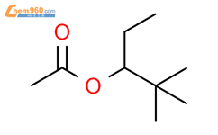 3-Pentanol, 2,2-dimethyl-, 3-acetate结构式图片|39511-81-4结构式图片