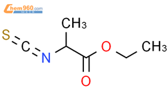 2-异硫代氰酰丙酸乙酯结构式图片|39574-16-8结构式图片