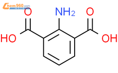 2,6-二羧基苯胺结构式图片|39622-79-2结构式图片