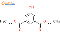 5-羟基间苯二甲酸二乙酯结构式图片|39630-68-7结构式图片