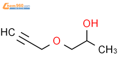 羟丙基炔丙基醚结构式图片|3973-17-9结构式图片