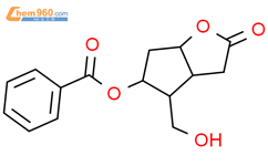 苯甲酰Corey内酯结构式图片|39746-00-4结构式图片