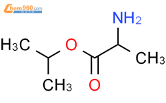 L-丙氨酸异丙酯盐酸盐结构式图片|39825-33-7结构式图片