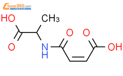 3-[ （1-羧乙基）氨基甲酰基]丙-2-烯酸