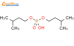 磷酸二异戊酯结构式图片|3985-20-4结构式图片