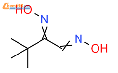 Butanal, 2-(hydroxyimino)-3,3-dimethyl-, oxime结构式图片|39951-01-4结构式图片