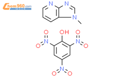 1-甲基-1H-咪唑[4,5-b]吡啶  2,4,6-三硝基苯酚结构式图片|39998-56-6结构式图片
